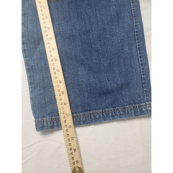Marithe Francois Girbaud M+FG Sz 36M Shuttle Tape Denim Jeans 90s Baggy Y2K Wide - Picture 3 of 16